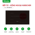 Bếp 1 từ 1 hồng ngoại Hubscher model: IHC-6261.E